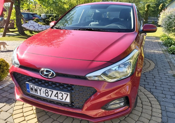 Hyundai i20 cena 52700 przebieg: 39400, rok produkcji 2020 z Wyszków małe 172
